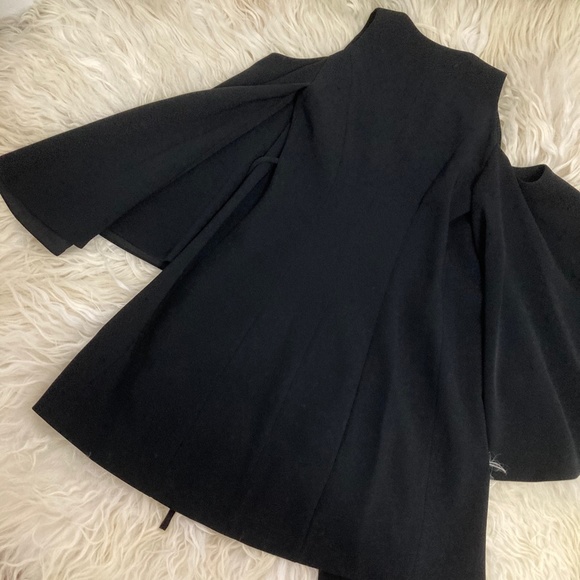 ALEXIS Tyra V-Neck Cold-Shoulder Crepe Dress - Picture 10 of 12